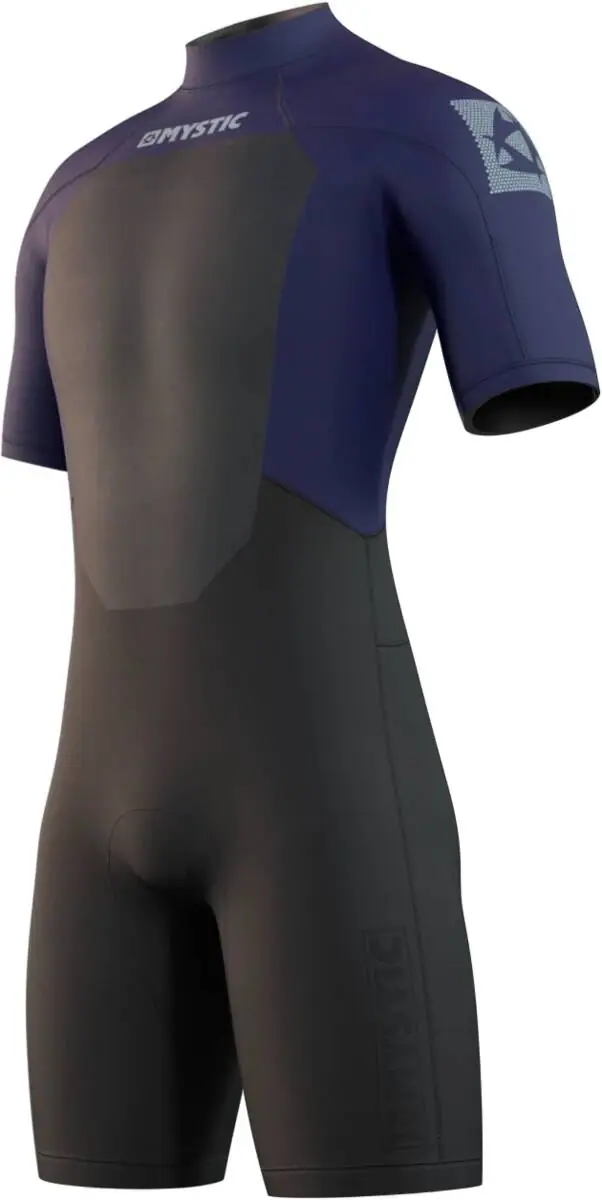 Mystic Brand Shorty 3mm Backzip Wetsuit 8 Mystic Brand Shorty 3mm Backzip Wetsuit - Image 6