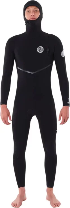 Rip Curl E-Bomb Hooded 5mm Zipless Wetsuit -SkatePro Sales Store rip curl e bomb hooded 5mm zipless wetsuit 2