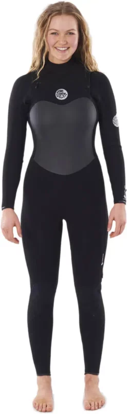 Rip Curl Flashbomb 4mm Chest Zip Womens Wetsuit -SkatePro Sales Store rip curl flashbomb 4mm chest zip womens wetsuit 1