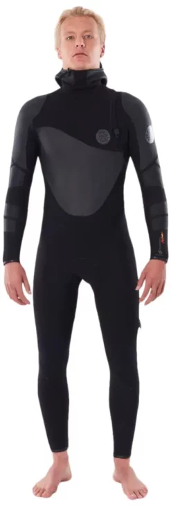 Rip Curl Flashbomb Heat Seeker 2020 5mm Hooded Zipfree Wetsuit