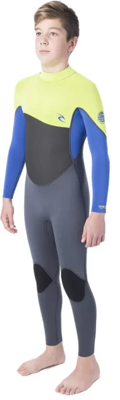 Rip Curl Omega 4mm Back Zip Kids Wetsuit -SkatePro Sales Store rip curl omega 4mm back zip kids wetsuit jm 2