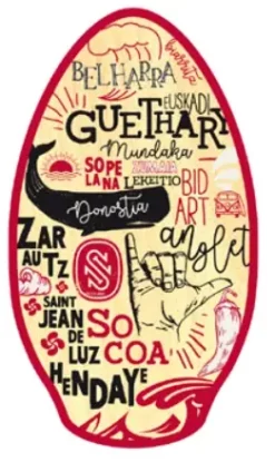 Basque Wood 41 Skimboard